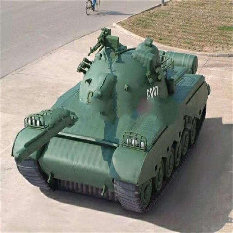 龙文充气军用坦克详情图